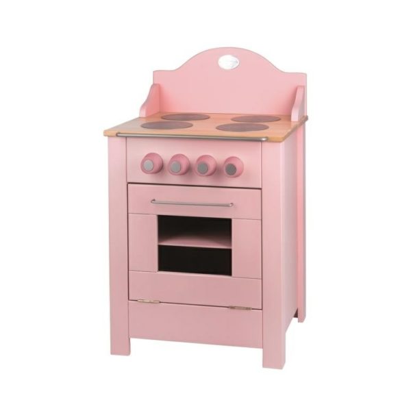 Moulin Roty Pink Wooden Play Stove