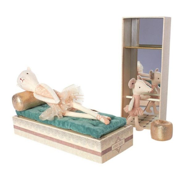 Ballerina Cat and Mouse Shoebox Play Set