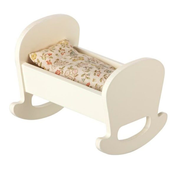 Maileg Cradle Baby Mouse