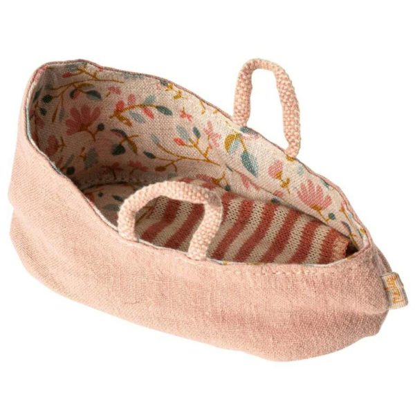Maileg My Carry Cot Misty Rose