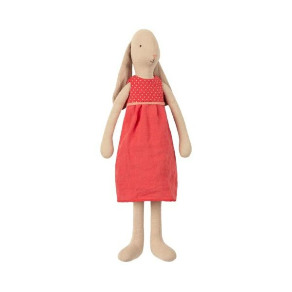 Maileg Size 3 Bunny Red Dress