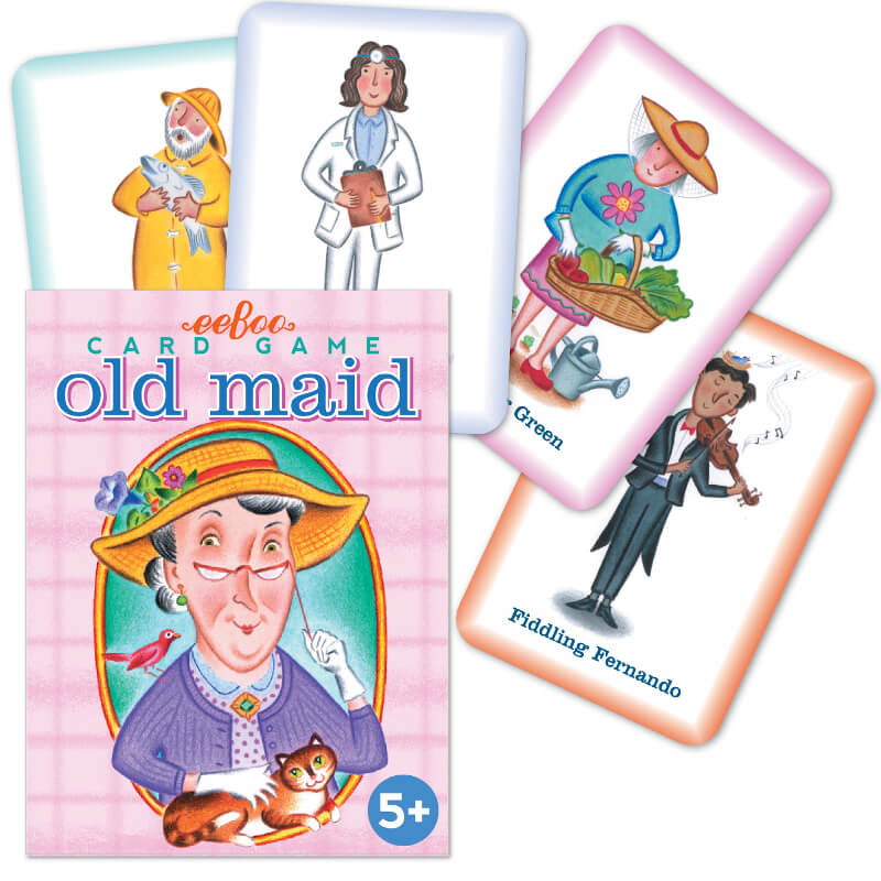 Old Maid Card Game by eeBoo