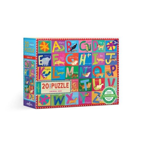 Animal Alphabet Puzzle 20 Pieces