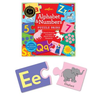 Animal Alphabet 20 Piece Puzzle by eeBoo