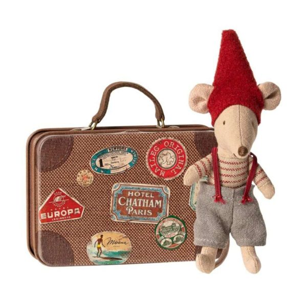 Christmas Mouse Little Brother Suitcase
