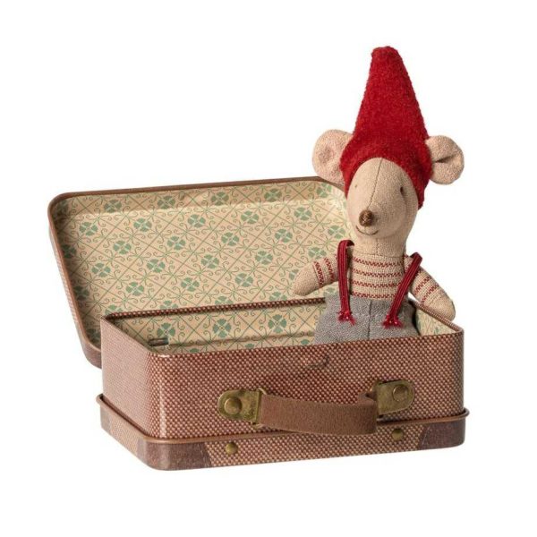 Christmas Mouse Little Brother Suitcase