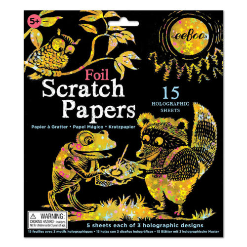 Foil Scratch Papers by eeBoo