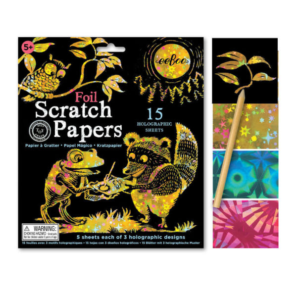 Foil Scratch Papers by eeBoo