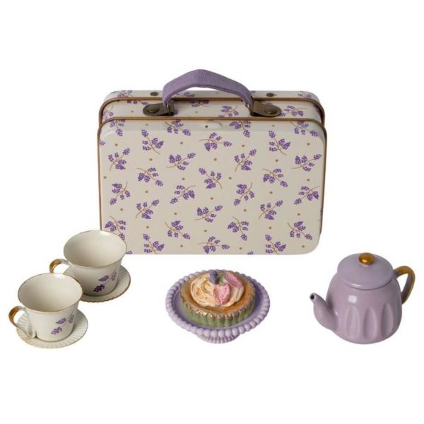 Maileg Afternoon Treat Mouse Purple Madelaine