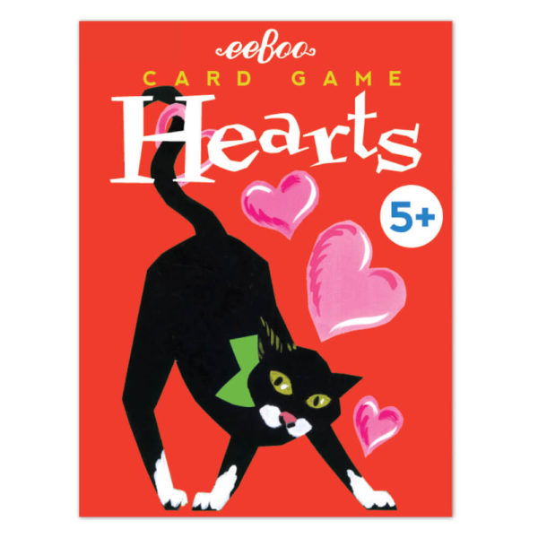 eeBoo Hearts Card Game