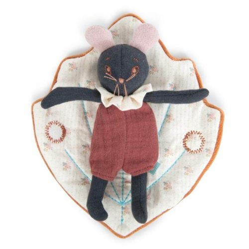Moulin Roty Rosee Mouse in Leaf