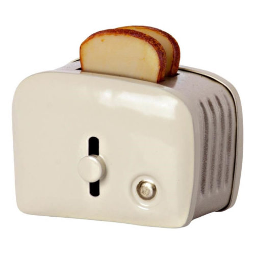 Maileg Miniature Toaster Bread Off White