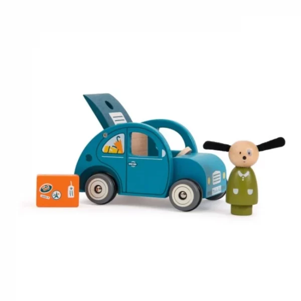 Moulin Roty Wooden Car