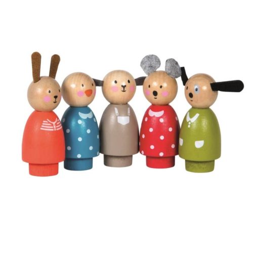 Grand Family Assorted Wooden Animals
