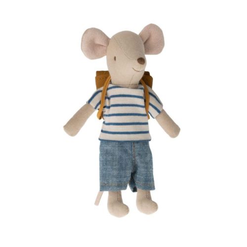 Maileg Big Brother Tricycle Mouse with Bag