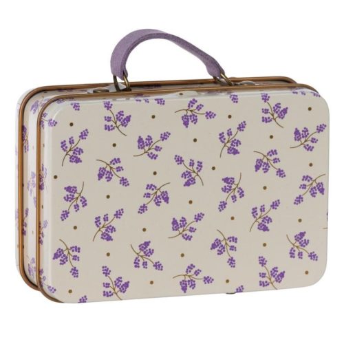 Maileg Metal Suitcase Madelaine Lavender