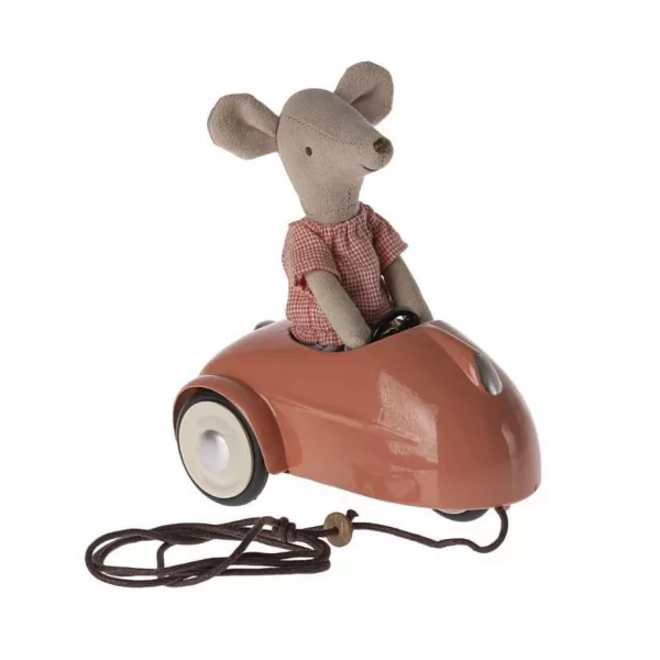 Maileg Mouse Car Coral