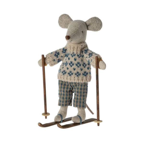 Maileg Dad Winter Mouse