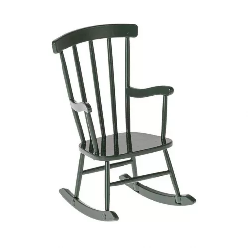Maileg Mouse Rocking Chair Dark Green