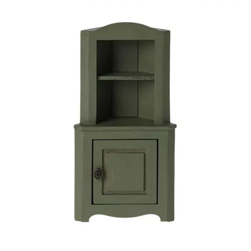 Maileg Mouse Corner Cabinet Dark Green
