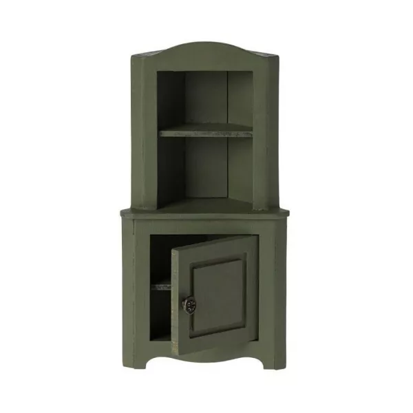 Maileg Mouse Corner Cabinet Dark Green